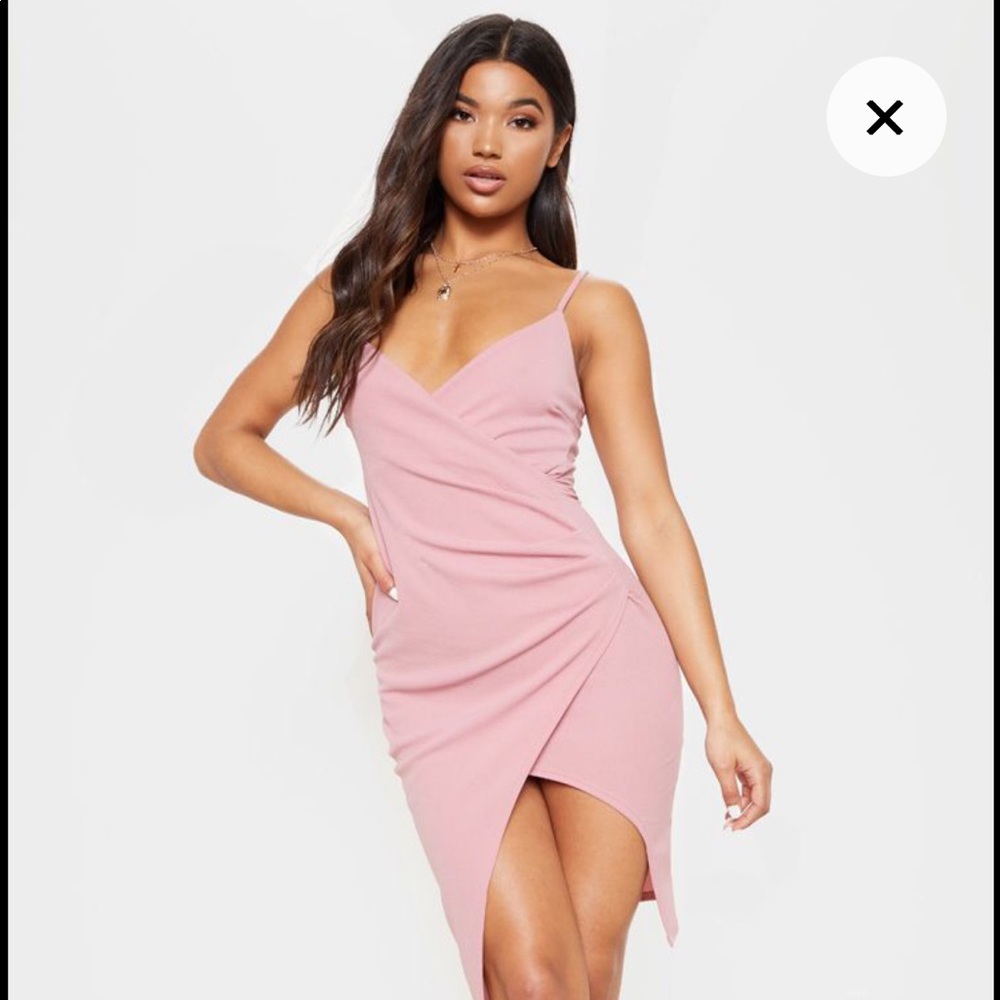 Pretty Little Thing Rose Dress size 2